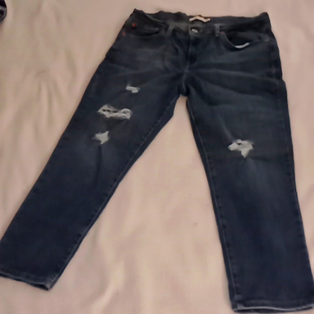 Boyfriend Jeans Size 31 Waist 27 Length Inseam 25